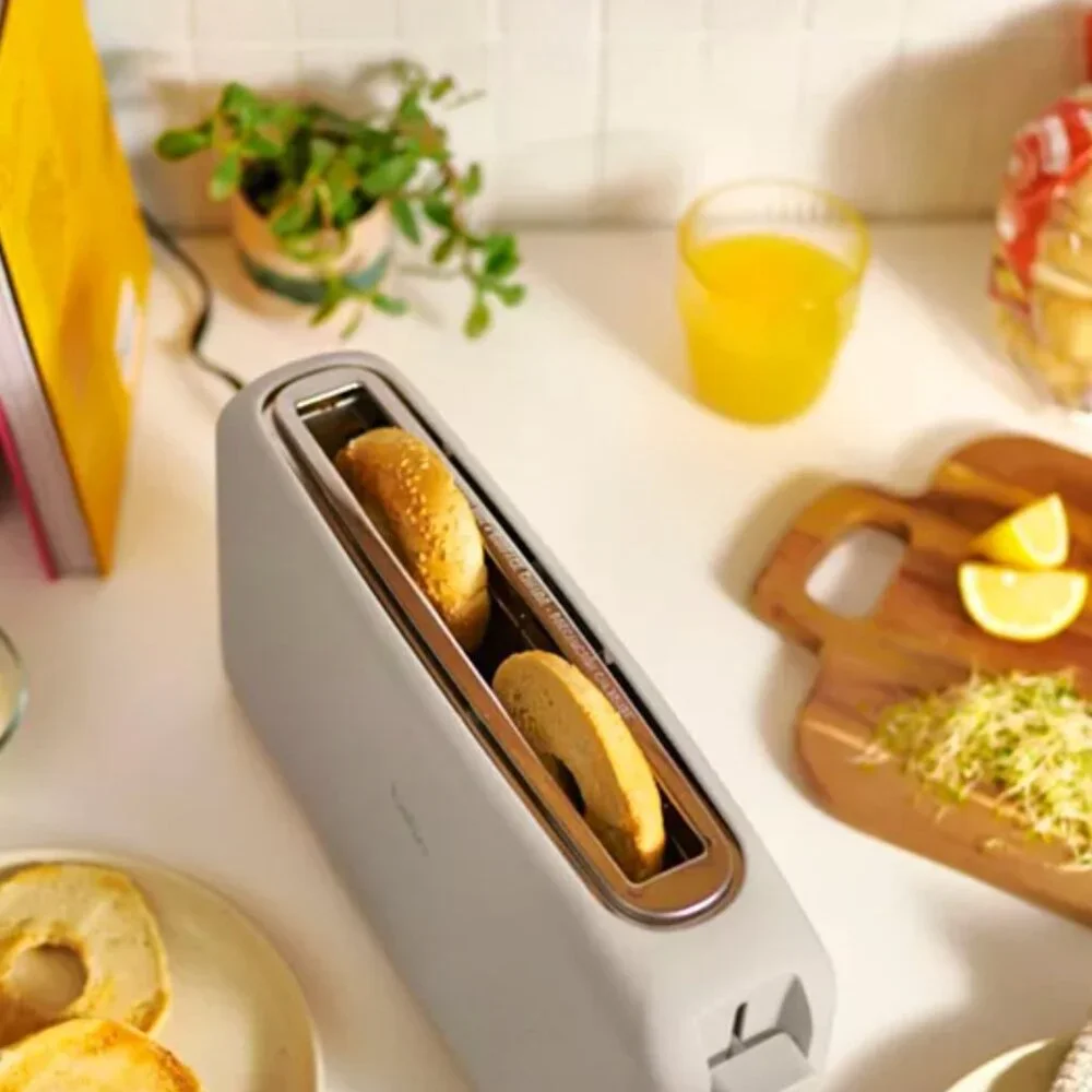 bella 2-Slice Slim Toaster Oatmilk